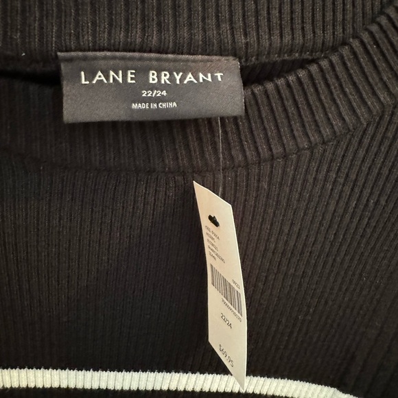 Lane Bryant Sweater Black And White 22/24 - Picture 3 of 7